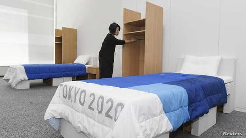 أولمبياد طوكيو.. حقيقة “سرير الكرتون” بغرف نوم الرياضيين