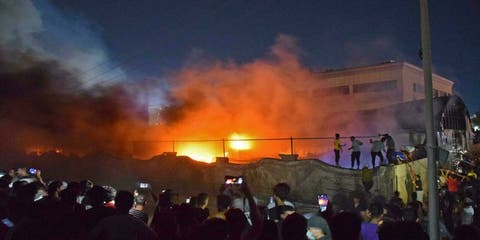 مصرع 64 مصابا بـ”كورونا” إثر حريق اندلع بمستشفى