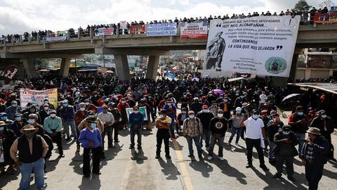 غواتيمالا.. مظاهرات تطالب رئيس البلاد بالتنحي