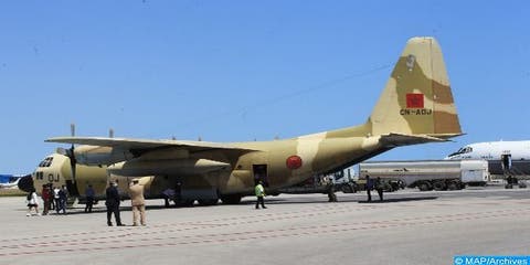 وصول طائرة جديدة إلى تونس محملة بالمساعدة الطبية المغربية