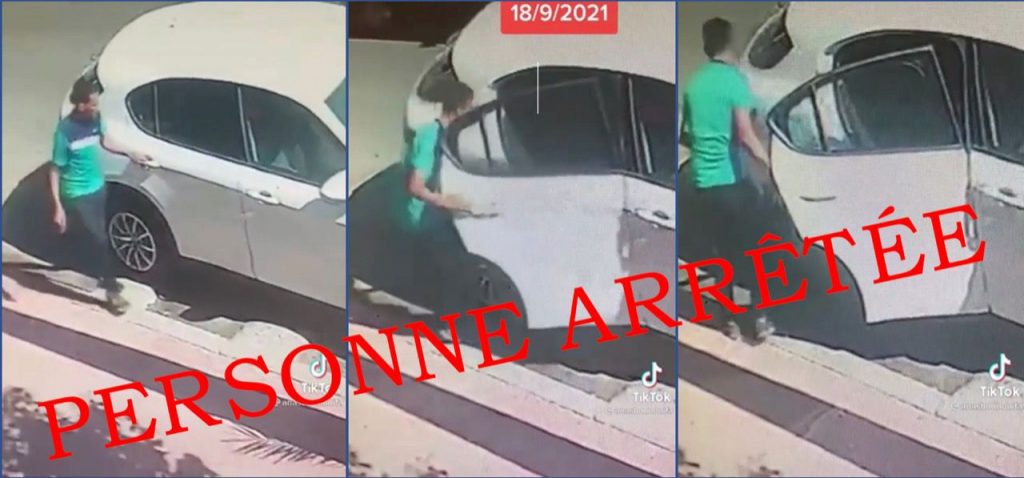 ظهرا في فيديو "سرقة من داخل سيارة".. توقيف شخصين بتمارة