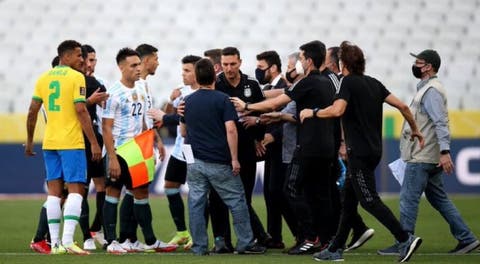 تصفيات مونديال 2022: توقف مباراة البرازيل والأرجنتين بسبب مخالفة بروتوكولات كورونا