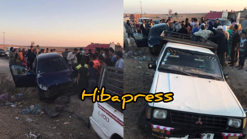 سطات.. نجاة أربعة أساتذة من الموت بأعجوبة بطريق البروج