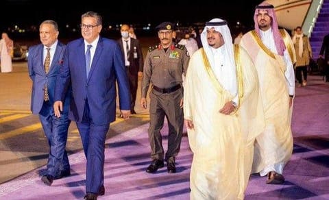 في أول مهمة رسمية له..اخنوش يصل الرياض للمشاركة في قمة مبادرة الشرق الأوسط الأخضر
