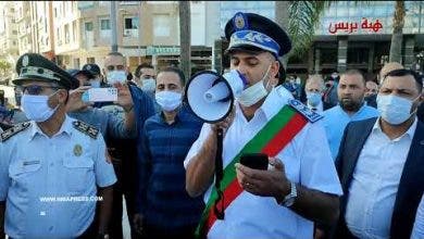 Photo of السلطات الأمنية بطنجة تفض وقفة احتجاجية ضد الزامية جواز التلقيح