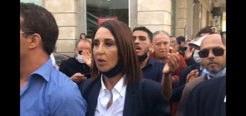 منيب تتزعم مئات البيضاويين في مظاهرة  ضد “جواز التلقيح “