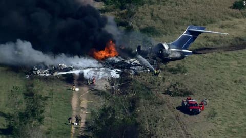 تحطّم طائرة مدنية في ولاية تكساس الامريكية