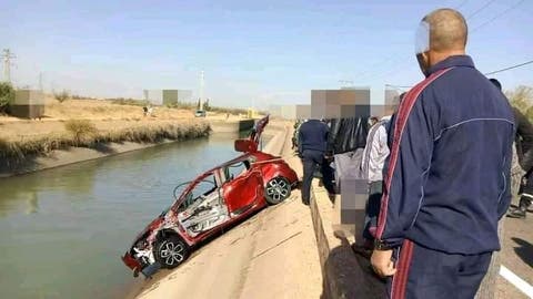 سقوط سيارة في قناة مائية نواحي أزيلال.. انتشال جثة رابعة