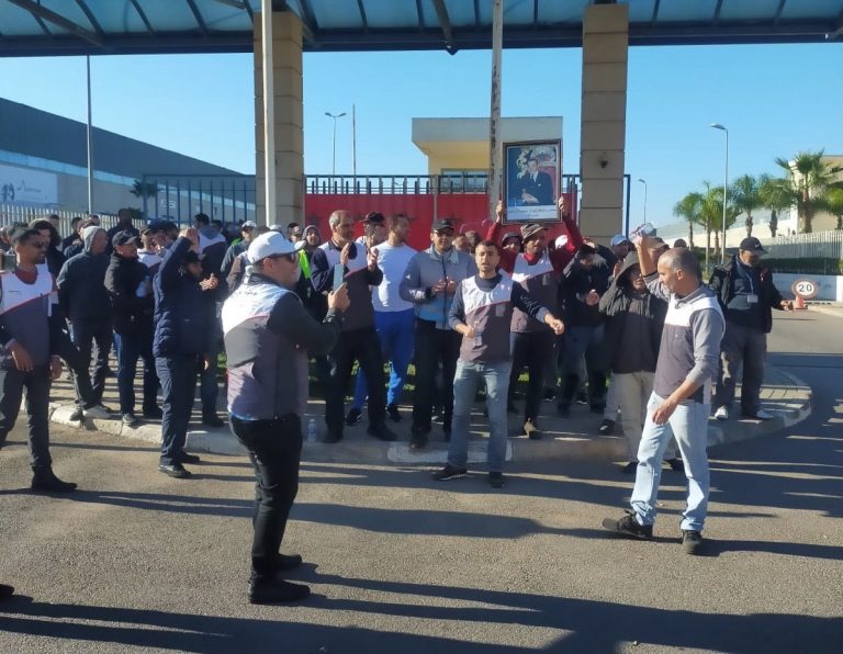 عمال SNTL بالمحمدية يخوضون اعتصاماً مفتوحاً ضد طرد 13 عاملاً