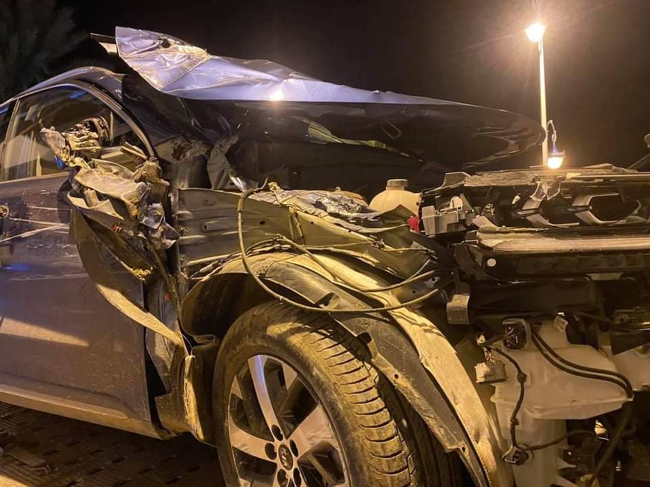 عقب تعرضه لحادث سير خطير.. طارق البخاري لهبة بريس "أنا الحمد لله بخير و شكرا للناس كاملين"