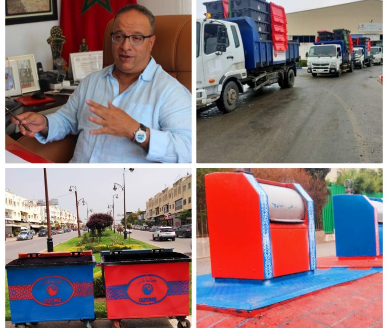 فاس.. شركة “أوزون” تطلق عملية تجديد حاويات للأزبال بمواصفات عالية الجودة