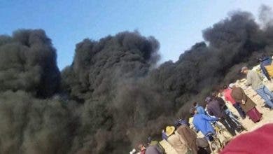 Photo of استنفار بسبب حريق مهول بسوق المتلاشيات بانزكان