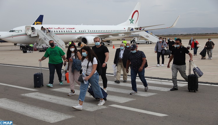 وصول آخر الرحلات الاسثتنائية لإجلاء العالقين بمطارات المغرب قبل الإغلاق