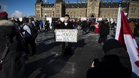 كندا ..الآلاف يحتجون ضد قيود كورونا