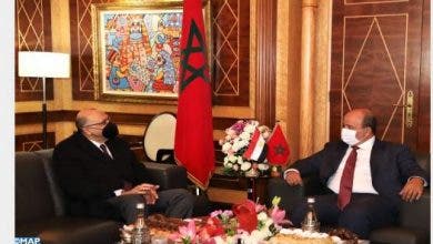 Photo of رئيس مجلس المستشارين يشيد بمستوى التعاون بين المغرب ومصر