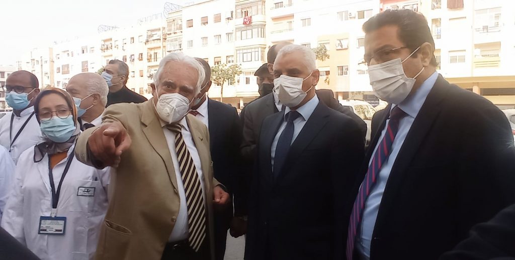 آيت الطالب بالبيضاء لإطلاق العمل بالمركز الصحي أم كلثوم