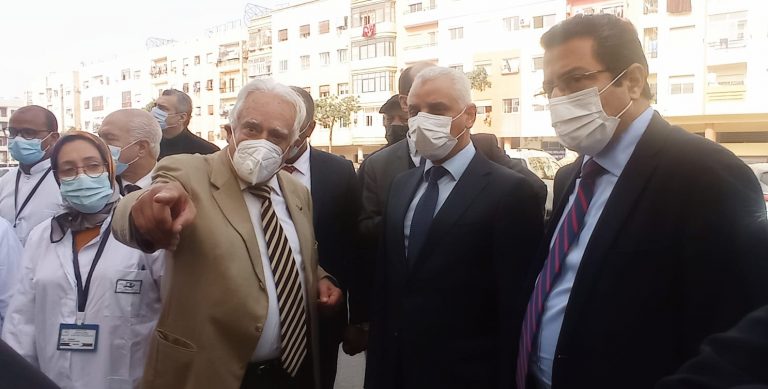 آيت الطالب بالبيضاء لإطلاق العمل بالمركز الصحي أم كلثوم