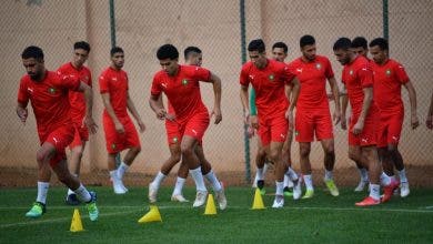 Photo of المنتخب المغربي يجري حصة تدريبية لاستعادة اللياقة البدنية