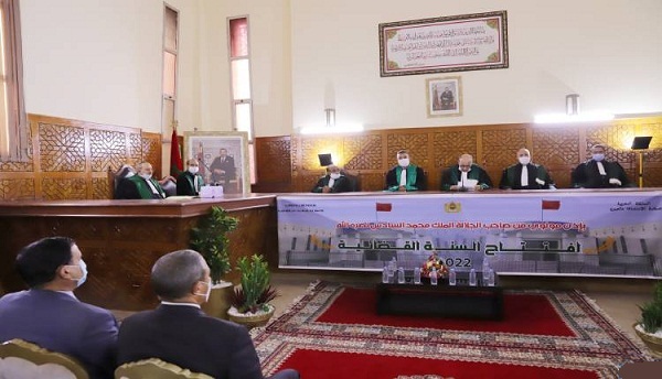 العيون: افتتاح السنة القضائية 2022 بنفوذ دائرة محكمة الاستئناف