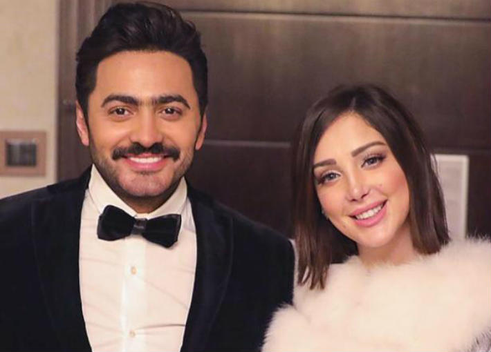 بسبب تامر حسني وبسمة بوسيل.. عائشة ماه ماه تقصف المتطفلات