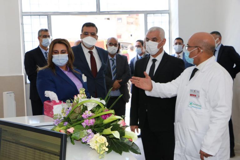 آيت الطالب يعطي انطلاقة خدمات 4 مؤسسات صحية بسلا