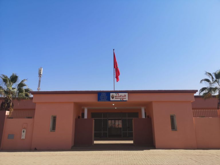 الشروع في العمل بالمقر الجديد لدائرة الأمن بمدينة أولاد تايمة