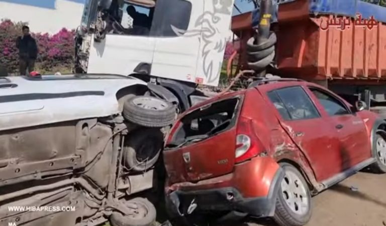 حادثة سير الدار البيضاء.. سبعة جرحى أحدهم إصابته بليغة