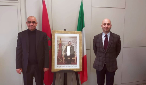 القنصل العام المغربي بفيرونا يجري مباحثات مع القنصل الفخري لجمهورية ليتوانيا