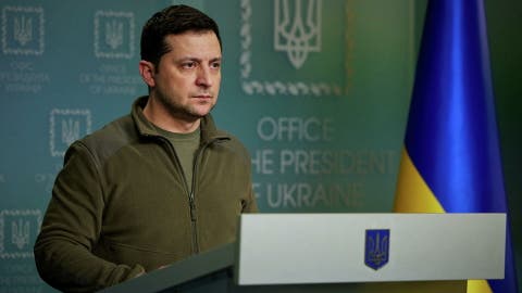 الرئيس الأوكراني: التهديد وصل لأقصى حد.. ولن نستسلم