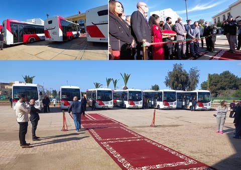 شركة سيتي باص مكناس تعزز أسطول حافلاتها من الجيل الجديد