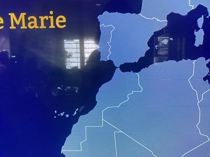 القناة الحكومية الإسبانية "rtve" تنشر خريطة المغرب كاملة