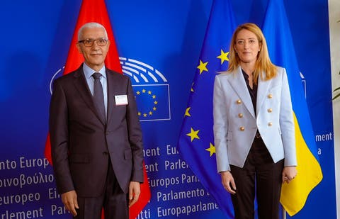 تعزيز التعاون الثنائي محور مباحثات بين العلمي ورئيسة البرلمان الأوروبي