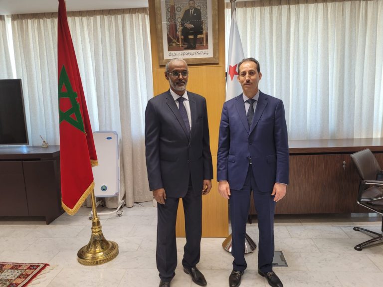 الداكي يتباحث مع وزير العدل بجمهورية جيبوتي