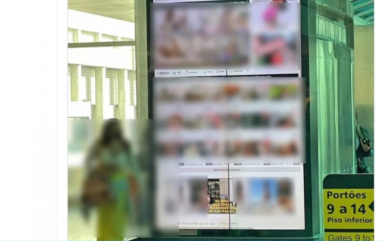 عملية قرصنة تتسبب بعرض مقاطع إباحية على شاشات مطار دولي