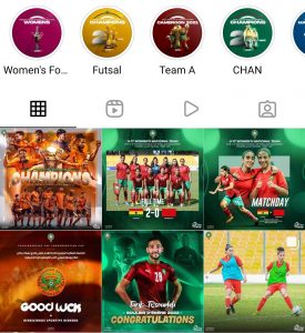 صفحة المنتخب الوطني على الإنستغرام … الأكبر من نوعها لمنتخب عربي/إفريقي