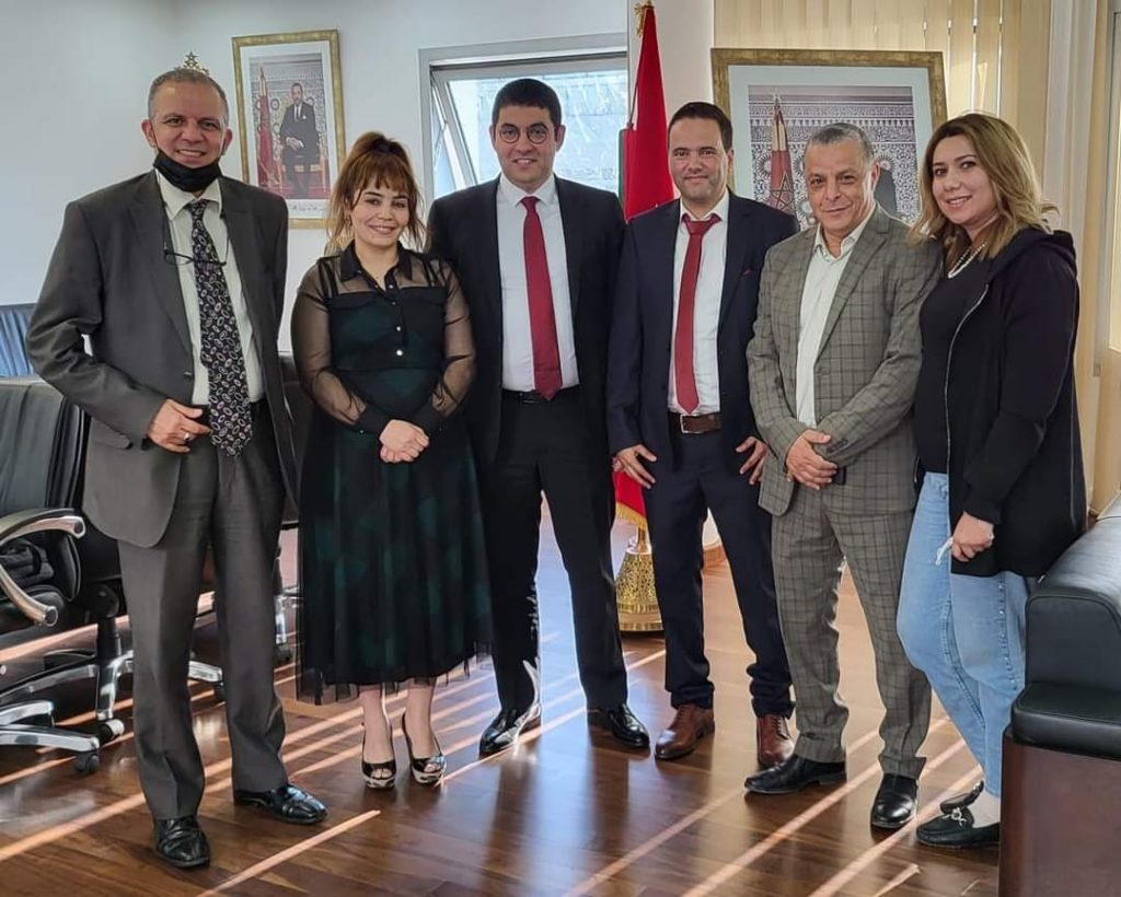 اجتماع اتحاد المخرجين والمؤلفين المغاربة بوزير الشباب والثقافة والاتصال
