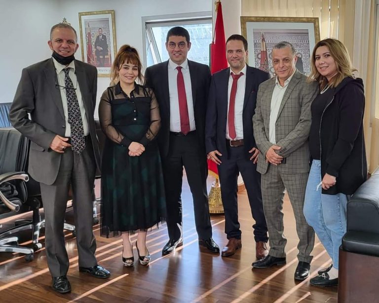 اجتماع اتحاد المخرجين والمؤلفين المغاربة بوزير الشباب والثقافة والاتصال