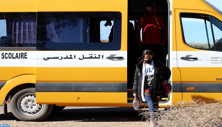 جماعة هوارة : اعتراض حافلة للنقل المدرسي والاعتداء على تلاميذ