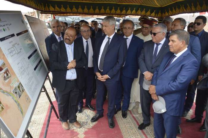 الراشيدية.. وزير الفلاحة يزور مشاريع للتنمية الفلاحية بسافلة سد قدوسة