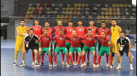 المغرب على رأس المجموعة الأولى لبطولة كأس العرب لكرة الصالات