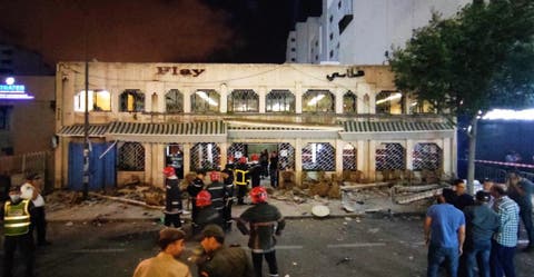 البيضاء : مصرع ثلاثة أشخاص وإصابة إثنين آخرين جراء انهيار واجهة مقهى