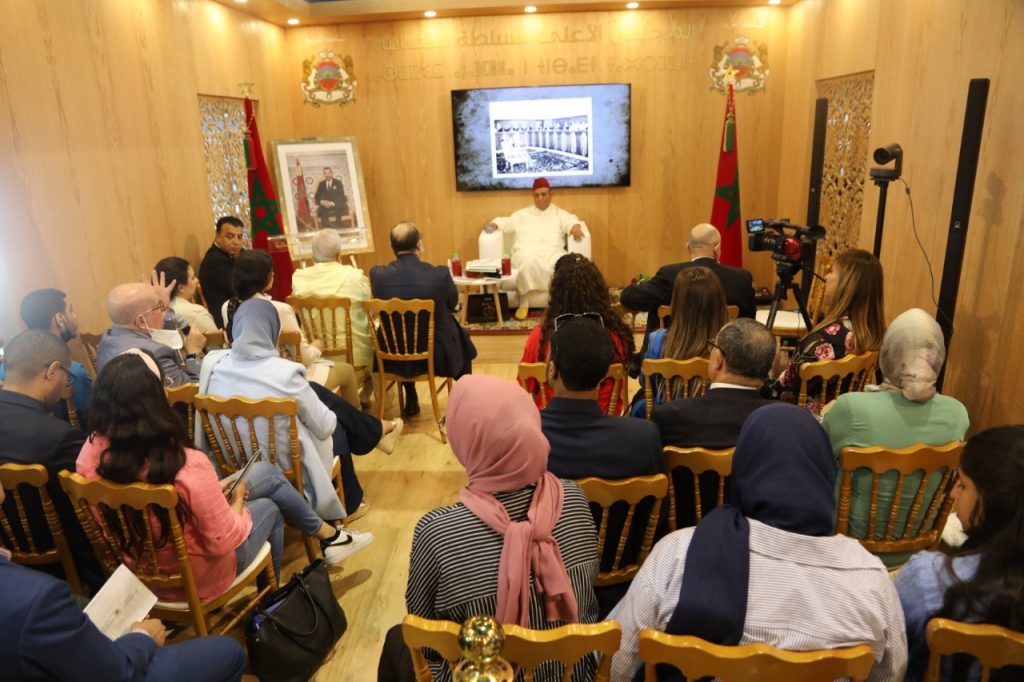 المجلس الأعلى للسلطة القضائية يعرف باختصاصاته بمعرض الكتاب (+فيديو)