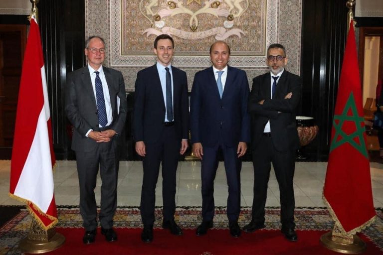 مباحثات تجمع مجلس النواب مع رئيس المجموعة البرلمانية لإفريقيا الشمالية بالبرلمان النمساوي