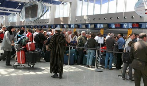 مطار محمد الخامس يحطم أرقاما قياسية في استقبال أفراد الجالية و السياح