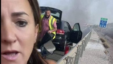 Photo of إسبانية تبحث عن سائق شاحنة مغربي أنقذ سيارة إبنتها من الإحتراق