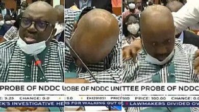Photo of مسؤول نيجيري “يفقد الوعي” خلال مواجهته باتهامات فساد