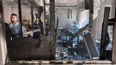 الكنيسة القبطية في مصر: 41 قتيلا في حريق كبير بكنيسة غرب القاهرة
