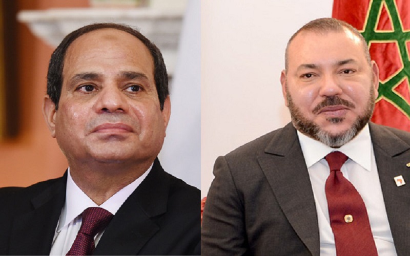 الملك محمد السادس يعزي الرئيس المصري في ضحايا حريق كنيسة القاهرة