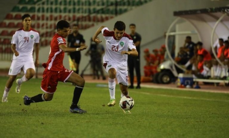 المنتخب المغربي يطيح بنظيره اليمني ويتأهل لنهائي كأس العرب للناشئين