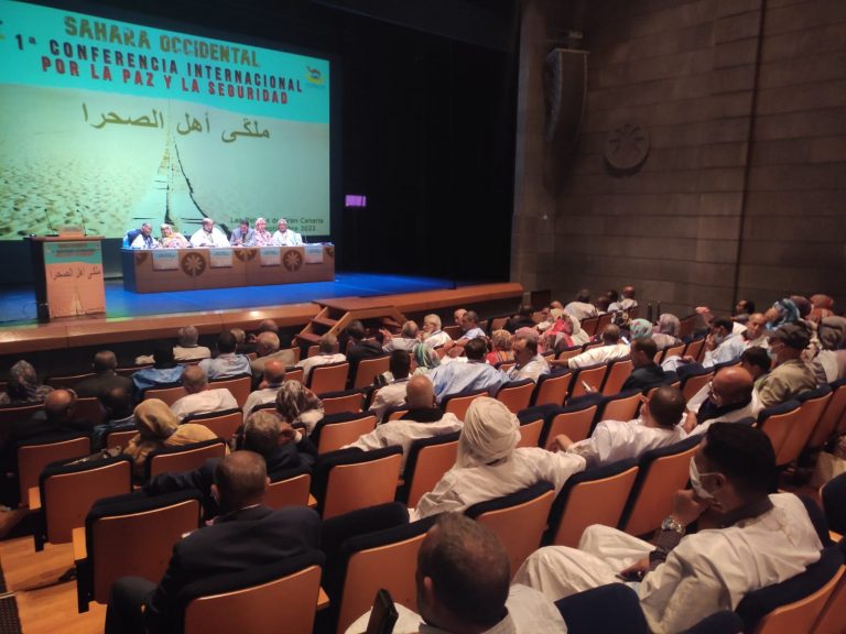 المؤتمر الدولي للسلام والامن بلاس بالماس يجمع على حجم إنتهاكات حقوق الانسان بمخيمات تيندوف